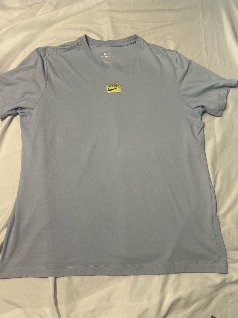 Nike Men's Fitness Performance Shirt Apparel Dri FIT Short Sleeve Fitness L